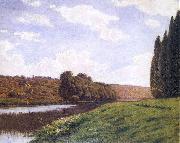 Aleksander Gierymski Italian Landscape with Cypresses USA oil painting artist